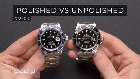 can you polish a stainelss steel rolex nick|does polishing a Rolex hurt.